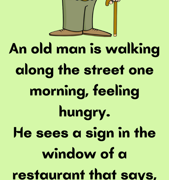 A old man is walking along the street - Poster Diary