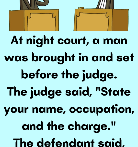 A man was brought in and set before the judge - Poster Diary